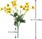 Sunflowers Artificial Flowers Fake Fall Flowers Faux Flowers Silk Flower Arrangements for Indoor Outdoor Home Kitchen DIY Table Centerpieces Wedding Decor(4 Bundles)